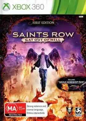 Saints Row Gat Out of Hell (USA) box cover front